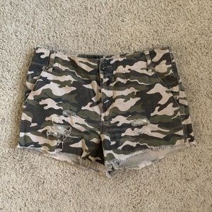Camo shorts